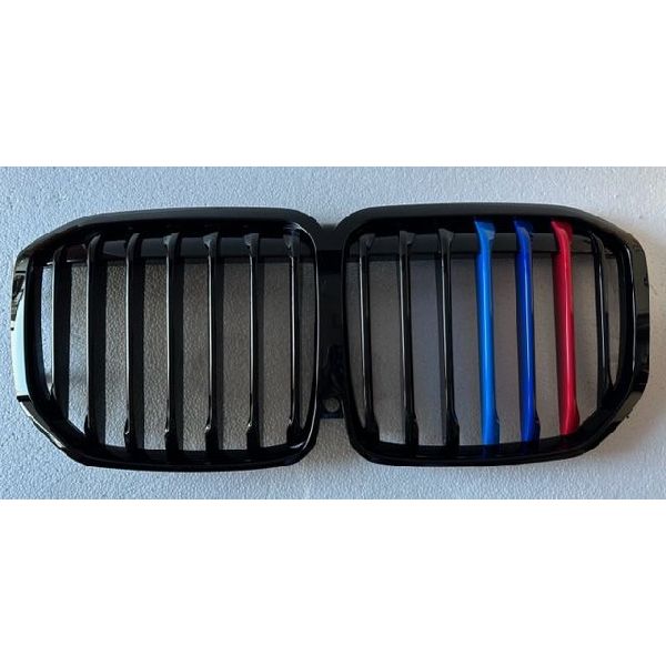 GRIGLIA LINEA SINGOLA NERO LUCIDO PACCHETTO M BMW X7 G07 2019-2023