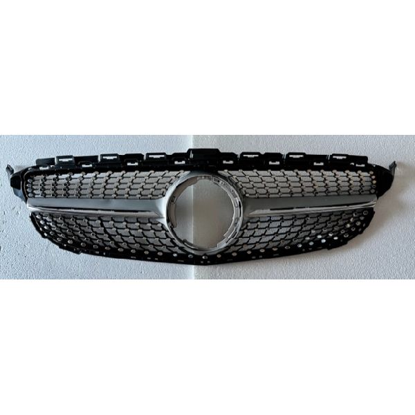 GRIGLIA NERO SILVER CROMATA SENZA TELECAMERA MERCEDES C.W205 2019