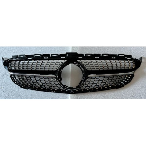 GRIGLIA NERO LUCIDO CROMATA SENZA TELECAMERA MERCEDES C.W205 2019